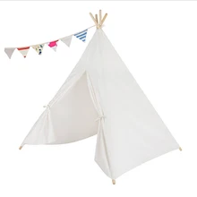 Teepee детская игровая палатка детская кровать, палатка с кружевным дизайном