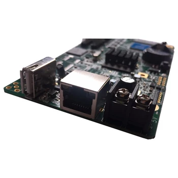 

384*64 pixels Asynchronous Control Card HD-D10 4*HUB75 Data Interface RGB Small Size Control Card For Full Color LED Display