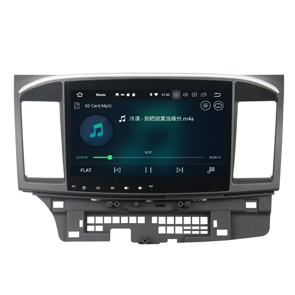 Clearance 4GB RAM Android 8.0 Octa Core 10.1" Car audio stereo dvd player for Mitsubishi Lancer 2006-2015 GPS Radio Bluetooth WIFI 32GBROM 2