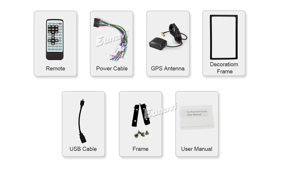 Best 2019 New Eunavi 2 Din Car Dvd Bluetooth Usb/tf Fm Aux Input Radio Mp5 Player Multimedia Entertainment With Hd Rear View Camera 22