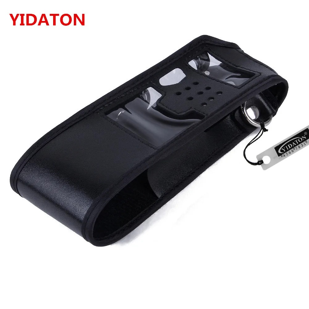 YIDATON удлиненный кожаный мягкий чехол кобура для Baofeng UV 5R 3800 мАч двухстороннее