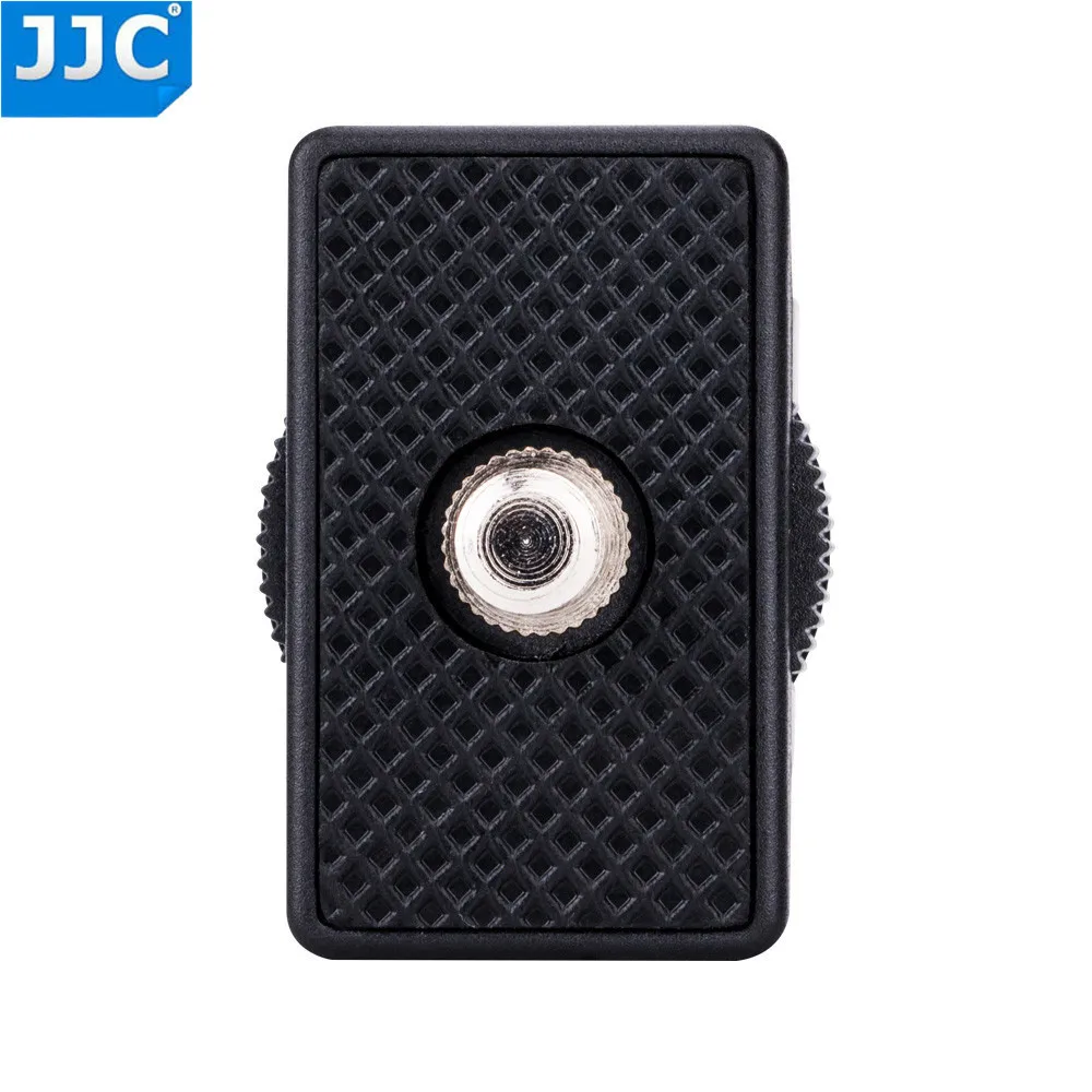 JJC MSA-9 Shoe Adapter For Auxiliary Flash Tripod Light 1/4"-20 Threaded Stud To Female Hotshoe Adapter