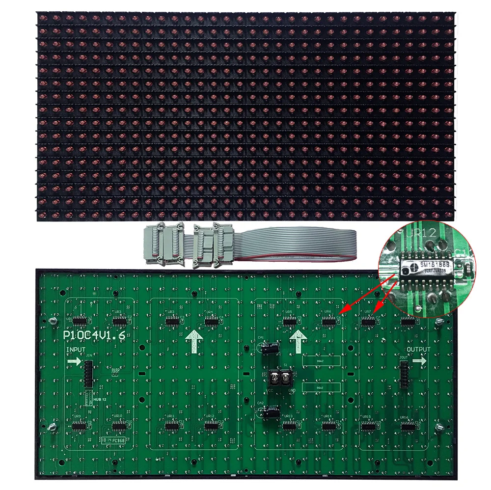 P10 Red LED Module