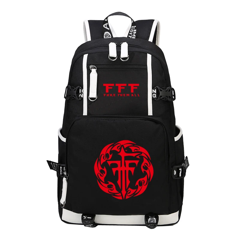 

Anime FFF group backpacks for teenage unisex large capacity luminous backpack unisex luminous Backpack
