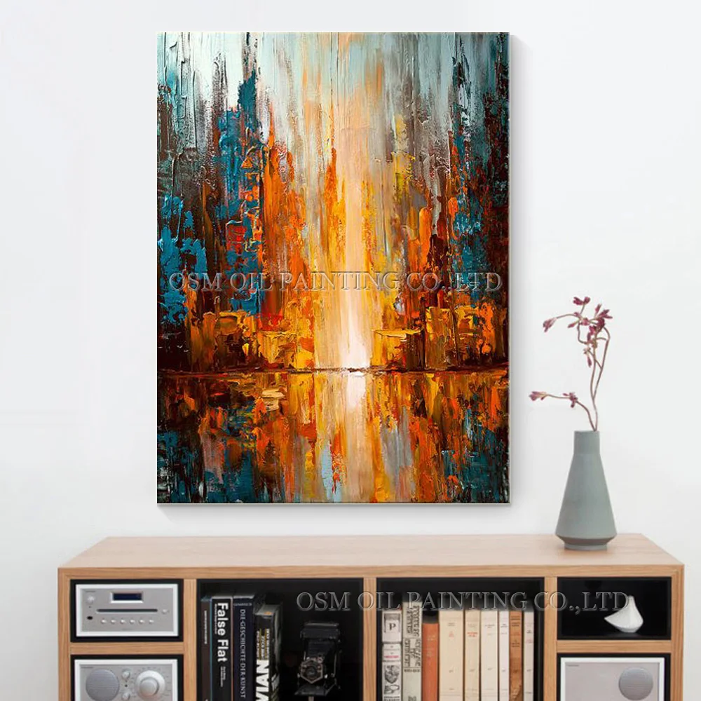 High Skills Artist Handmade High Quality Abstract Wonderful Oil