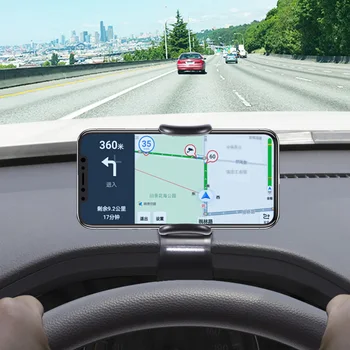 

Universal Dashboard Car Phone Holder Easy Clip Mount Stand GPS Display Bracket Car Holder Support For iPhone 8 X Samsung XiaoMi