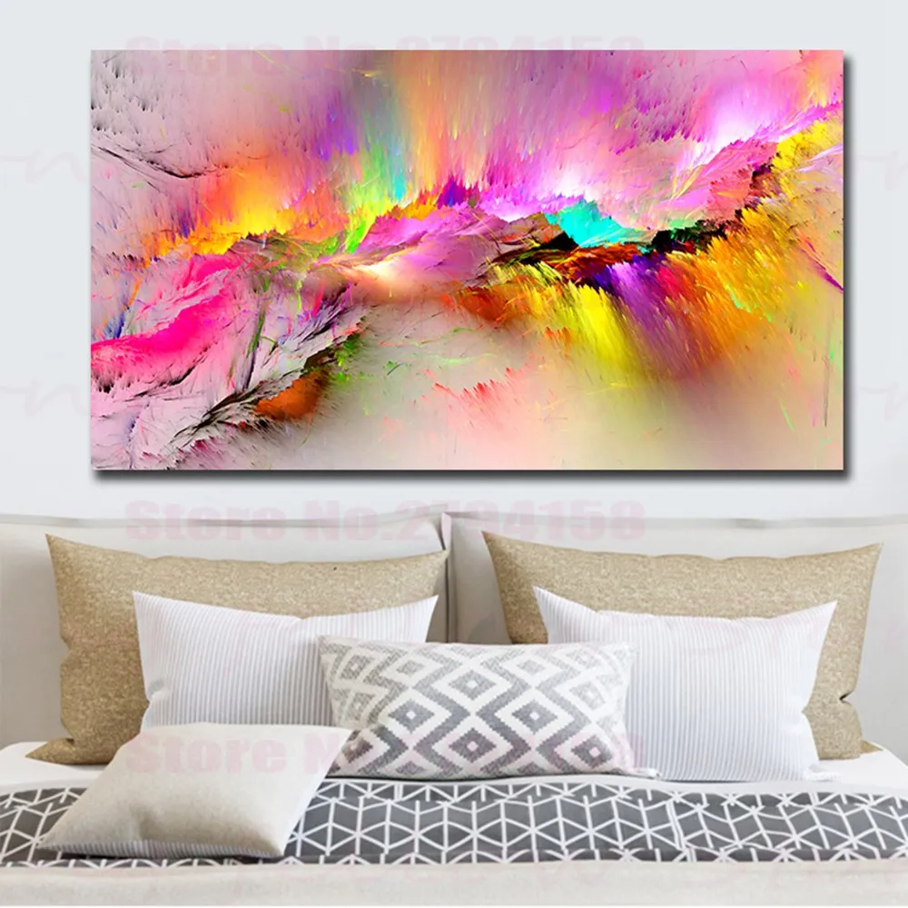 Large Printed Oil Painting Dropshipping Canvas Print for Living Room Wall Decor Modern Home Decorative Pictures Abstract Artwork