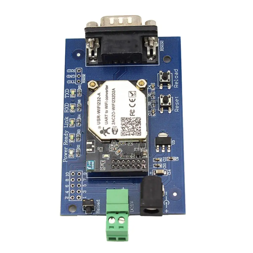 

Q00204 USR-WIFI232-2 RS232 Serial to WIFI Module/Wireless Module with Internal Antenna + FreePost