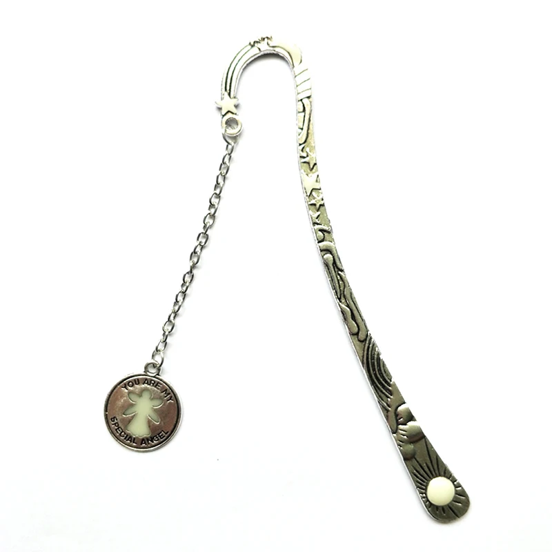 Эльф наклейка-закладка для чтения производитель booknark канцелярские световой светится в темноте студент; преподаватель подарки для студентов