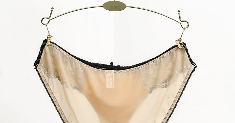 Women Sexy Lace Panties Seamless Cotton Breathable Underwear Hollow Briefs Plus Size Girl New Panty 29