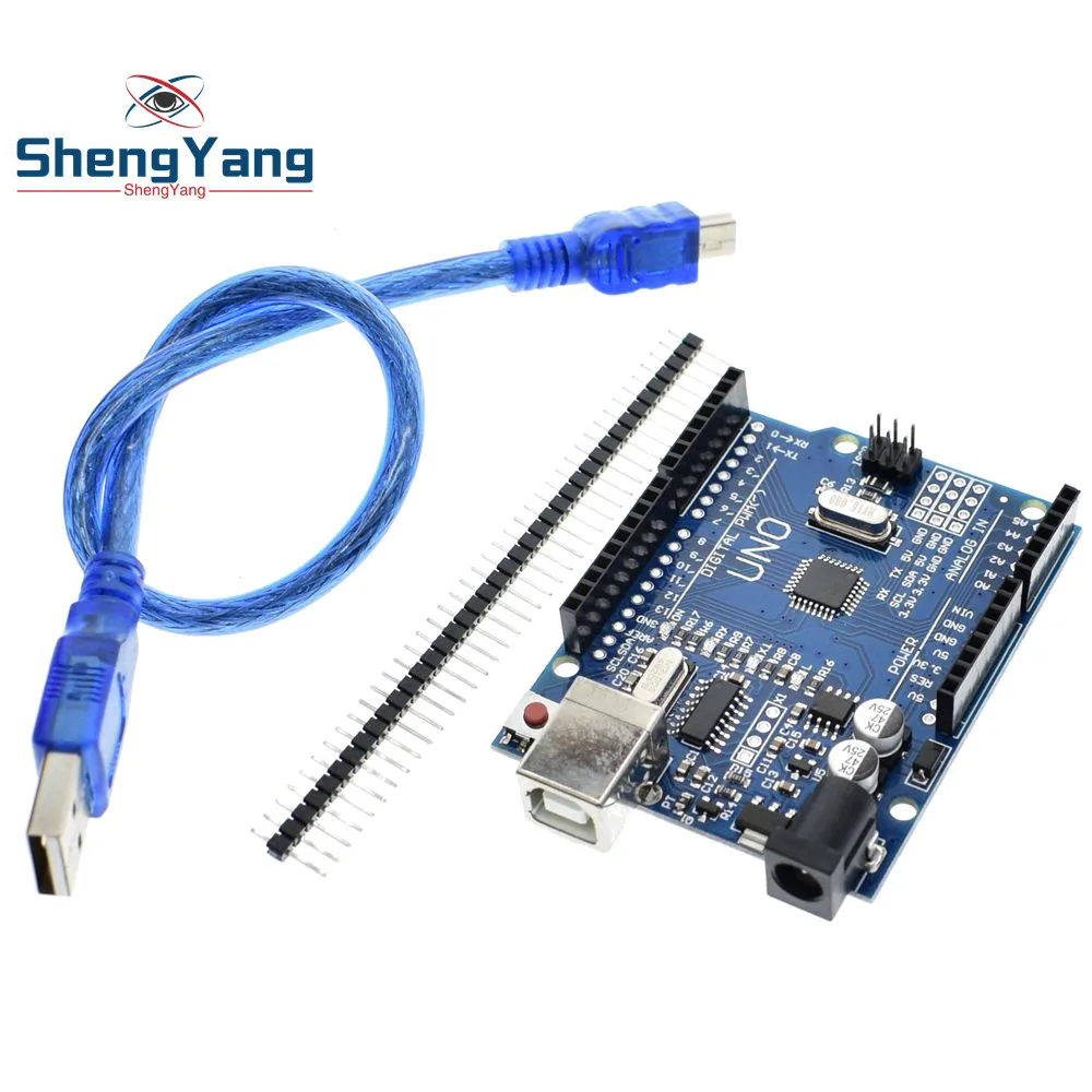 

1pcs/lot high quality UNO R3 MEGA328P CH340G for Arduino Compatible With USB CABLE