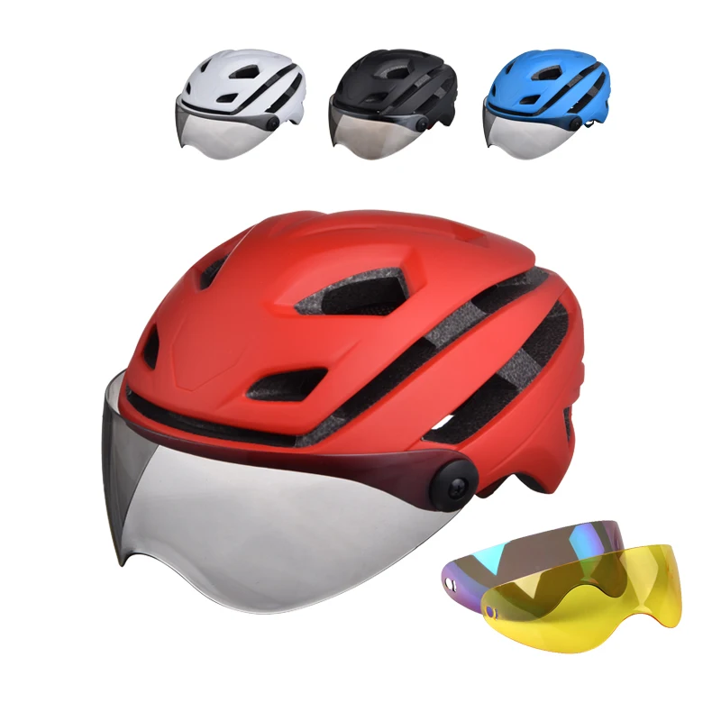 New Integrally molded MTB Road Mountain Bike Cycling Bicycle Helmet