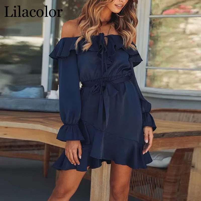 Осеннее платье с бантом синие короткие вечерние атласные зеленые платья Vestidos