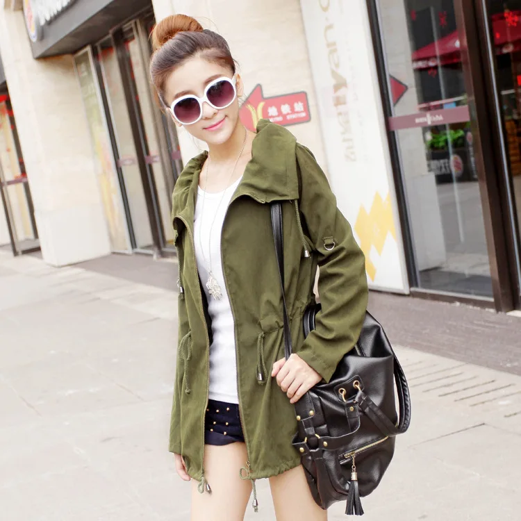 

New 2019 Lady Fashion Jacket Women Casual Windbreaker Spring Autumn Women's Coat Loose Slim Outwear