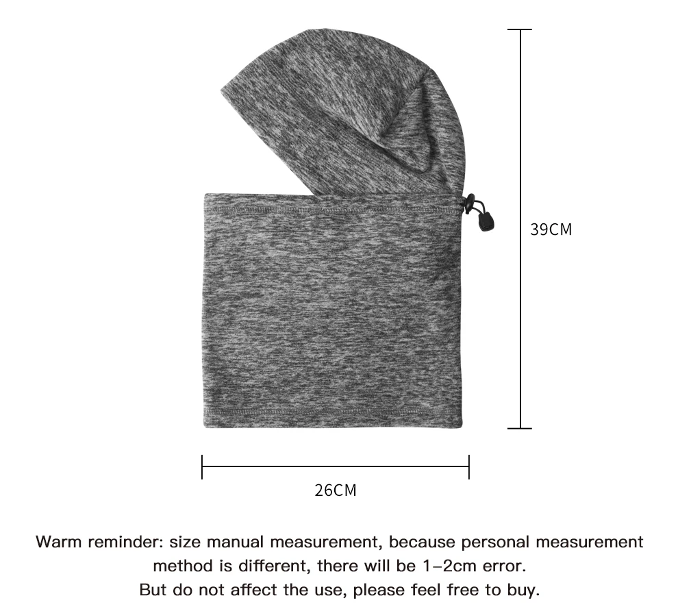 2 в 1 ветрозащитная флисовая Лыжная маска для лица зимняя теплая Регулируемая шейный шарф Балаклава для сноубординга Спортивная Велоспорт Лыжный Спорт шапки