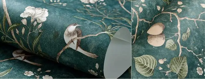 Beibehang украшения дома 3 d гостиная комната 3d обои моды в деревенском стиле apple птица обои для стен 3 d обои