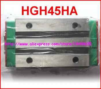 

1pc of CNC parts HIWIN linear bearing guide Long type block HGH45HA