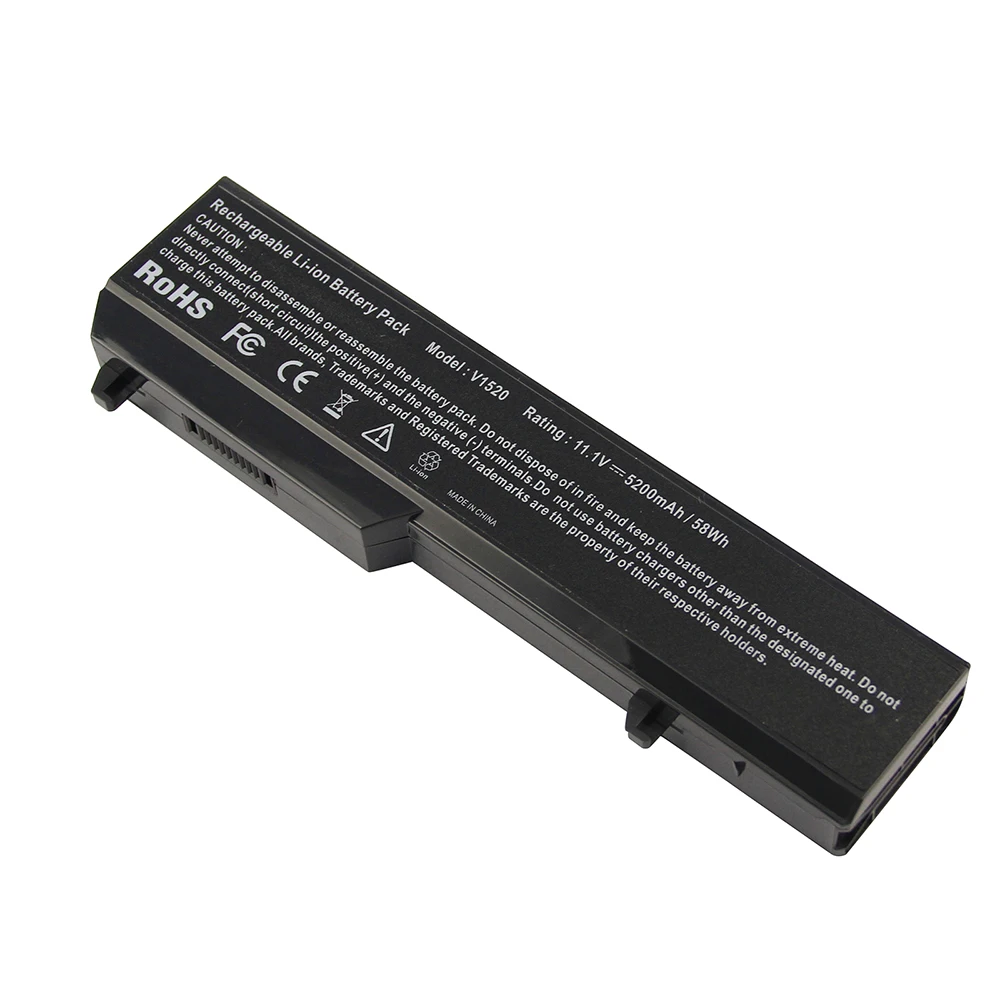 7800 мАч аккумулятор для ноутбука DELL 1310 Vostro 1320 1510 1520 2510 K738H N950C N956C N958C T112C T114C T116C U661H Y022C