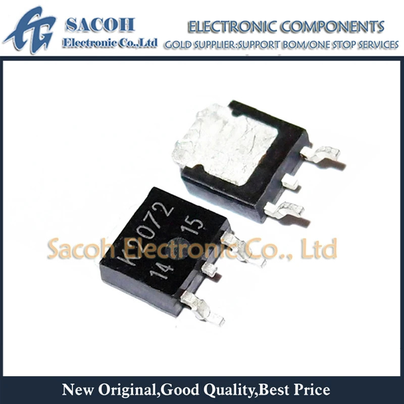 

New Original 10Pcs 2SK2072 K2072 2SK2072-01S 2SK2072-01L TO252 6A 800V N-Channel MOSFET Powerful Transistor Electronic Parts SMD