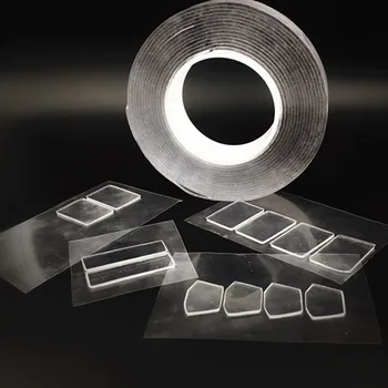 

2019 Magic Double-sided Tape Transparent High-viscosity 10,000-time Removable Adhesive Can Be Die-cut Hot Sale