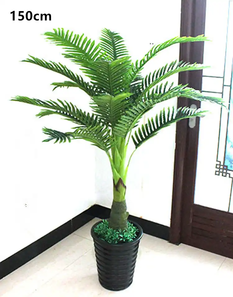 Artificial Plants Large Greenery 150cm Pteris Tree Bonsai Plastic