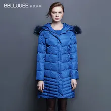 2016 new hot winter Thicken Warm woman Down jacket Coat Parkas Outerwear Hooded Raccoon Fur collar long plus size 2XXL Luxury
