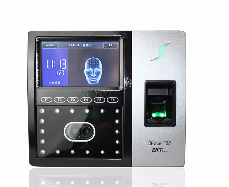 ZKsoftware IFACE 702 биометрический считыватель лиц и отпечатков пальцев посещаемость