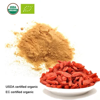 

USDA and EC Certified organic goji juice powder