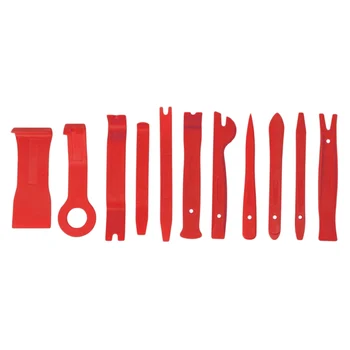 

11Pcs all-purpose Car Pry Repair Tool Kit Radio Panel Interior Door Clip Panel Pry Tool Trim Dashboard Removal Opening Tool Set
