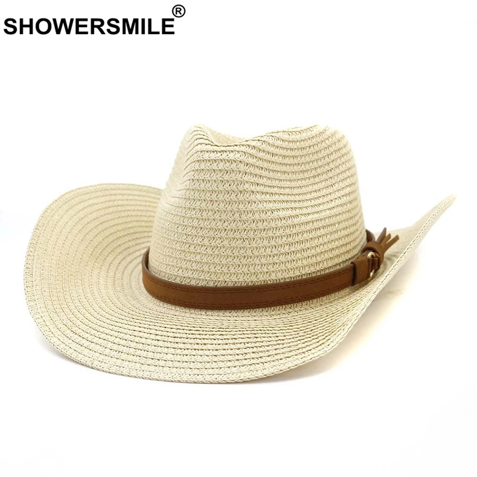 Metallic Linen Straw Panama Fedora Trilby Cap Beach Sun Hat Womens Mens Summer