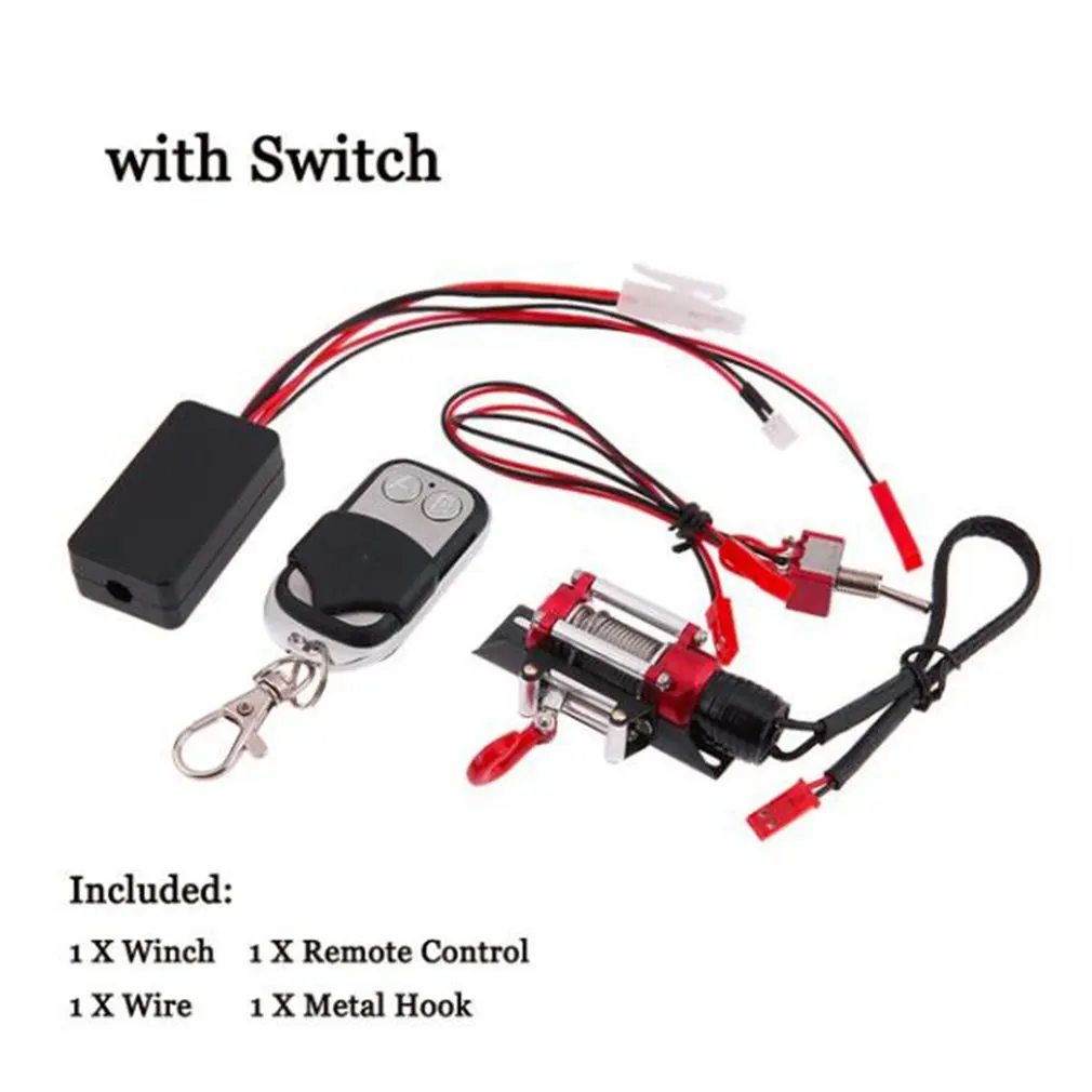 

Model Car Auto Automatic Wireless Remote Control Metal Hook Set for 1/10 Axial SCX10 RC Crawler Rock Car Parts
