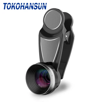 

TOKOHANSUN Universal HD 2X Teleconverter Telescope Phone Lens Telephoto Zoom Lens For iPhone Huawei All Smartphone Dropshippping