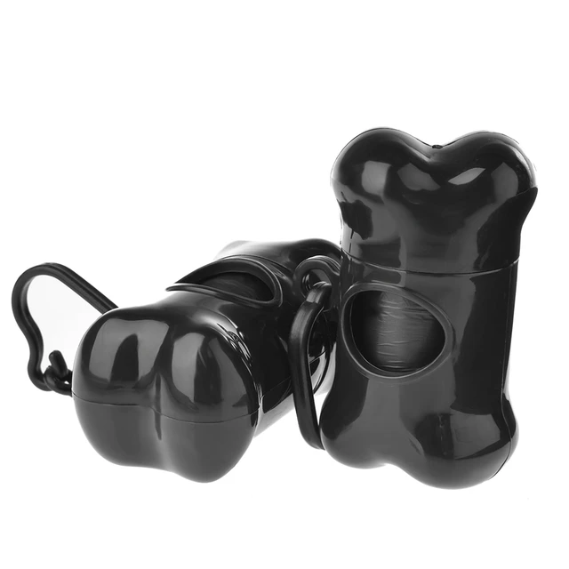 20/42 Rolls Pet Garbage Dispenser Set With Dog Waste Bags 1 Roll Contains 15 Garbage Bags Convenient Pet Feces Pick Up Bags