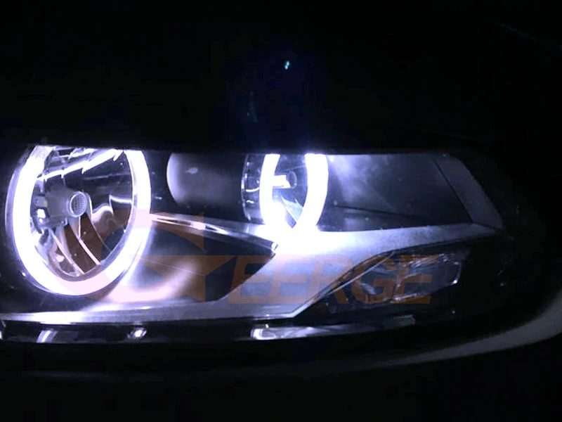 Volkswagen VW Fox CrossFox 2010 2011 2012 2013 2014 cob led angel eyes(1)