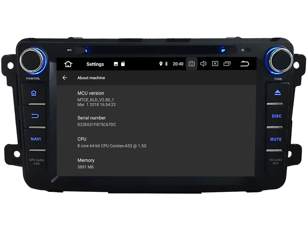 Cheap KLYDE 4G Octa Core 4GB+32GB Android 8.0 7.1 Car DVD Player For Mazda CX-9 2007 2008 2009 2010 2011 2012 2013 2014 2015 2016 2017 4