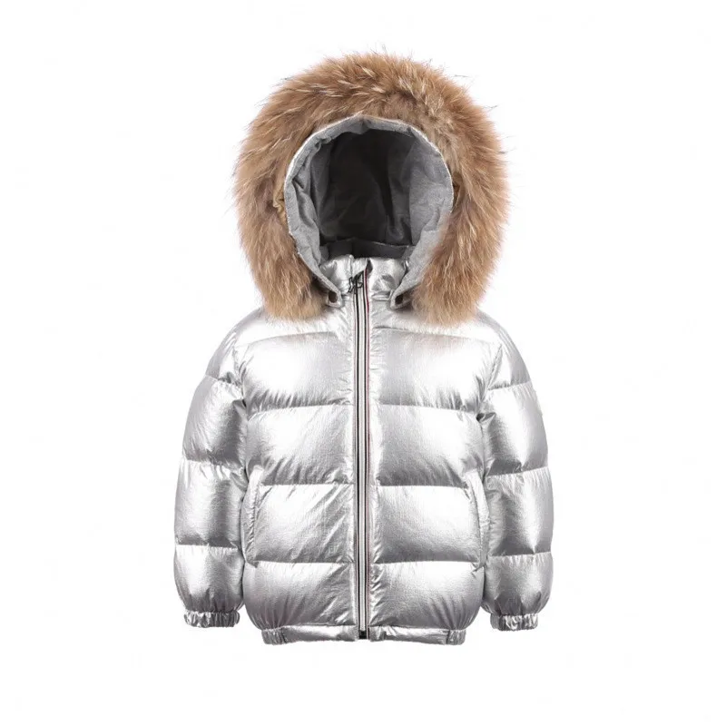 

2019 Children Outerwear 90% White Duck Down Jackets Winter Warm Snow Wear Coats Kids Parka Baby Boy Girls Big Nature Fur Hoodies