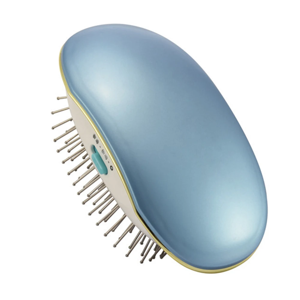 Новая Антистатическая мини ионная Вибрирующая щетка Автоматическая расческа для массажа расческа инструмент для ухода за волосами