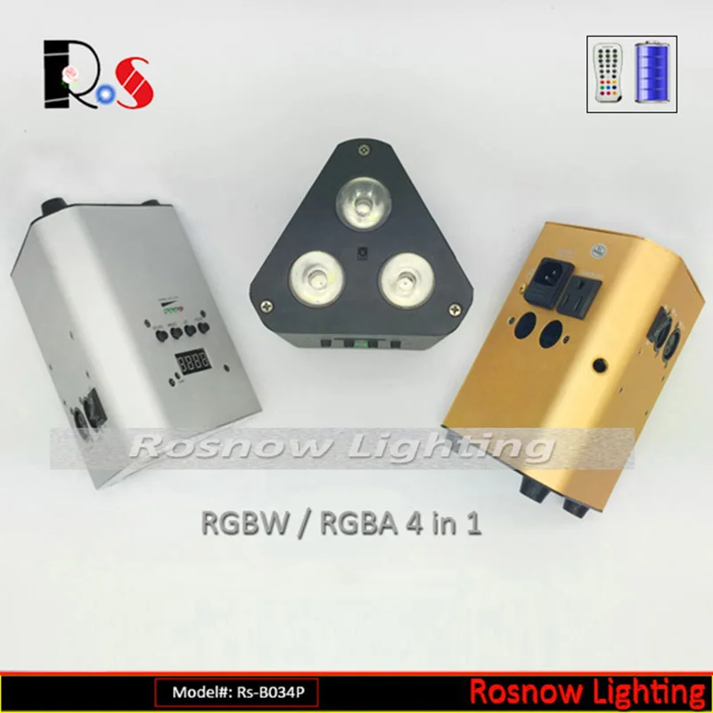 36 шт./лот батарея беспроводной светодиод Клин DMX par/кронштейн для светодиода uplight