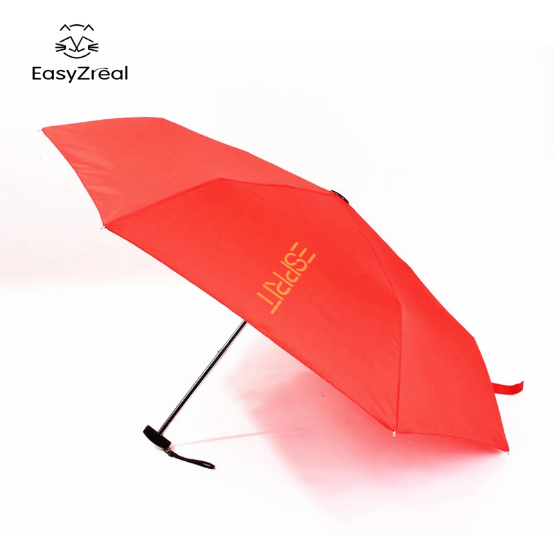 5 Colors Small Pocket Folding Pencil Umbrella Ultra-thin Light Mini Umbrella Rain Women Umbrella fo