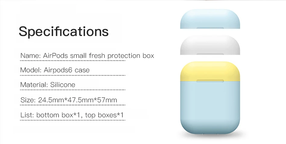 !ACCEZZ Cute TPU For AirPod 1 2 Case Wireless Earphone Funda Cover Headset Accessories For Apple AirPods Headphone Stitching Bag (3)