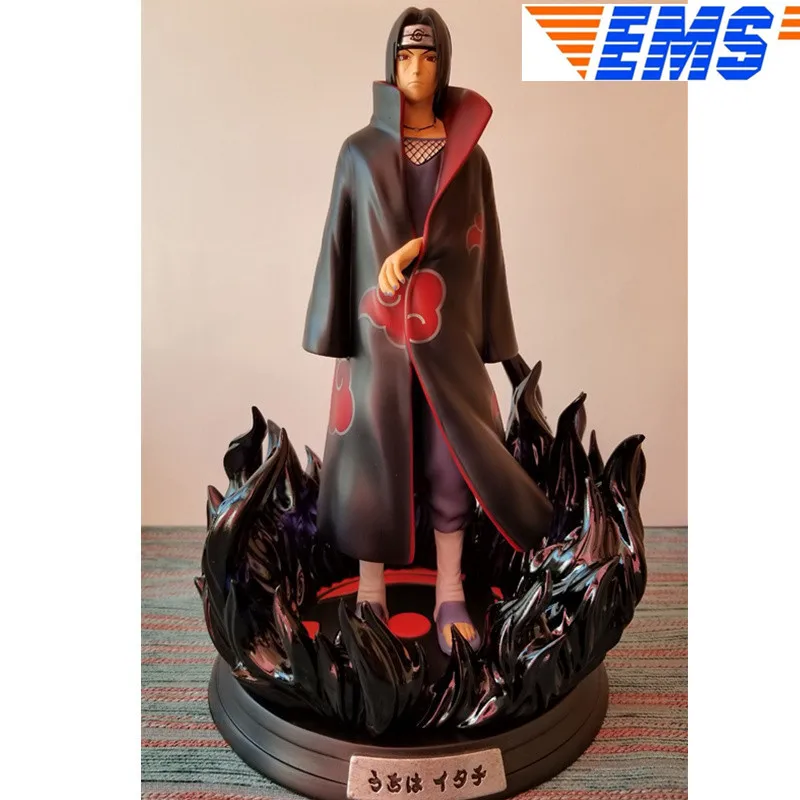

NARUTO Statue Uchiha Itachi Akatsuki GK 1/8 Full-Length Portrait Resin Action Figure Collectible Model Toy BOX V132