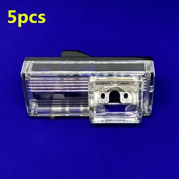 

5pcs Car Rear View Camera Bracket License Plate Lights Housing Mount For Toyota Reiz Mark X MarkX Land Cruiser 100 200 Prado SUV