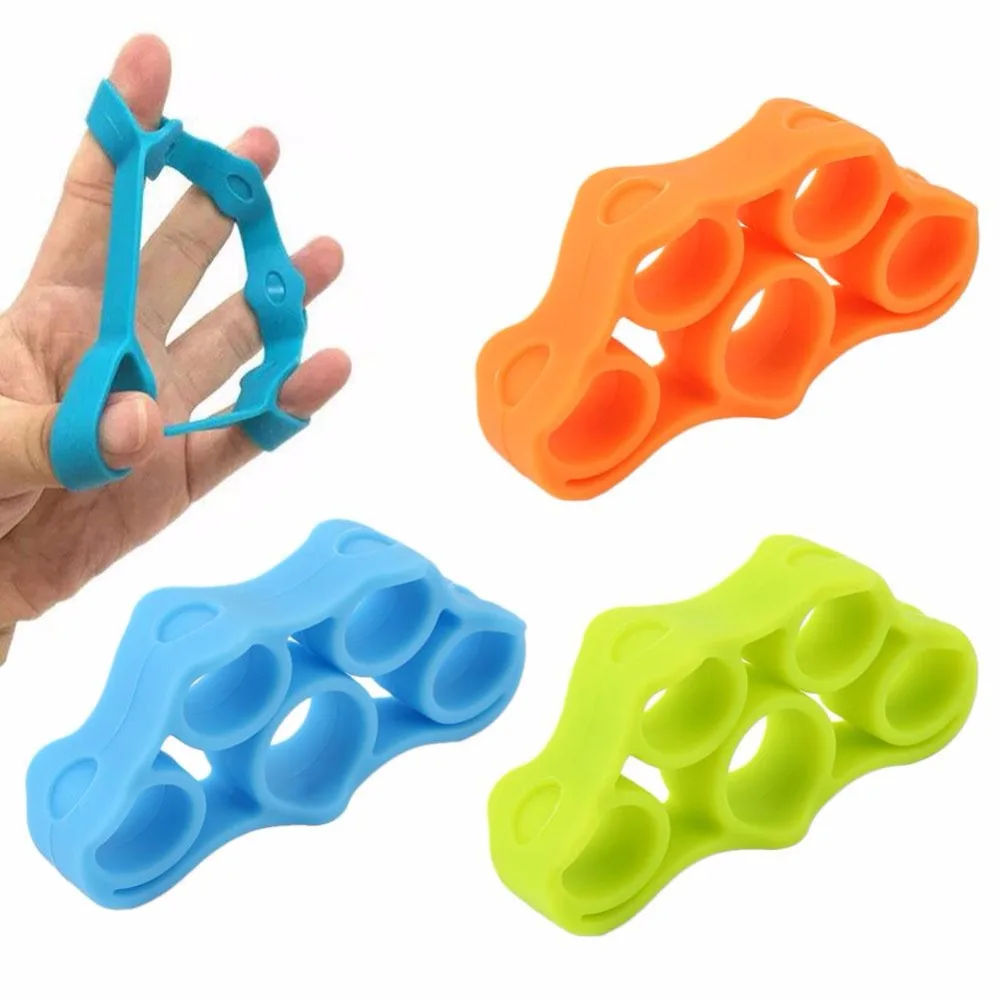 Силиконовая Резина груди пять выпрямитель пальца Training рукоятки бытовой Портативный фитнес-оборудование