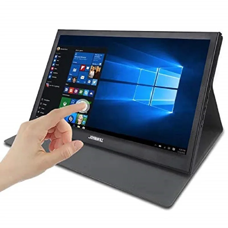 

15.6"TouchScreen Portable Monitor for Laptop 1920x1080P IPS Panel Monitor PC Support HDMI for XBox PS WiiU Game Console