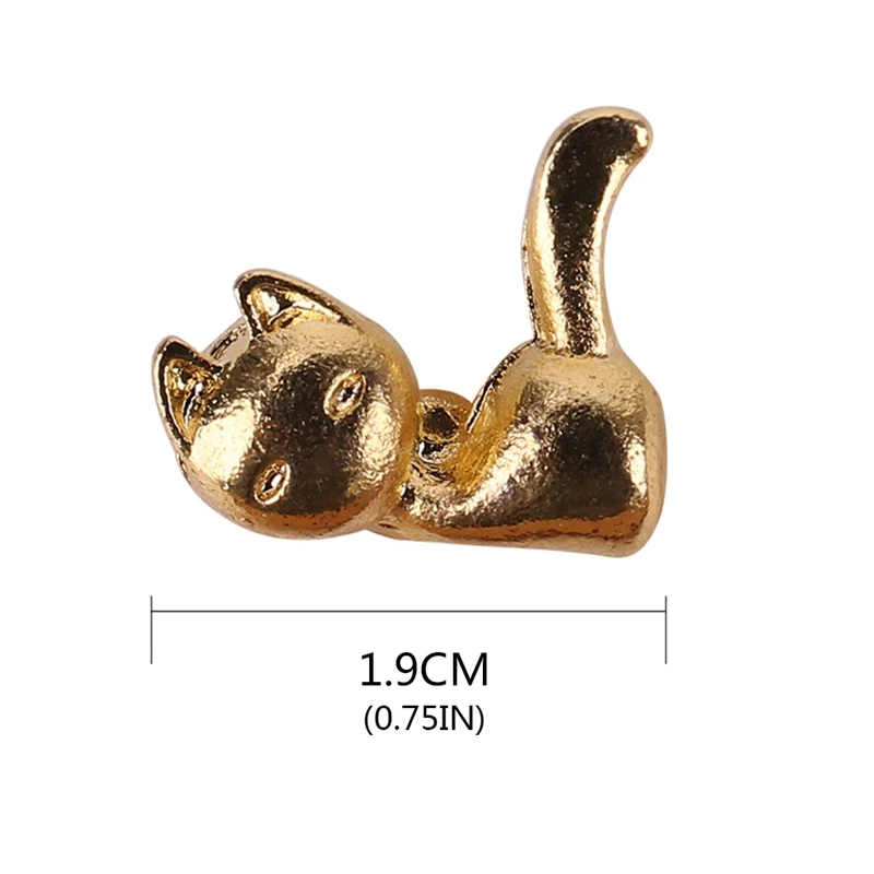 

Cute kitten earrings Cat Kitten Long Tail Animal Stud Earring Christmas Gifts Jewelry for Women Girls Pendientes Brincos