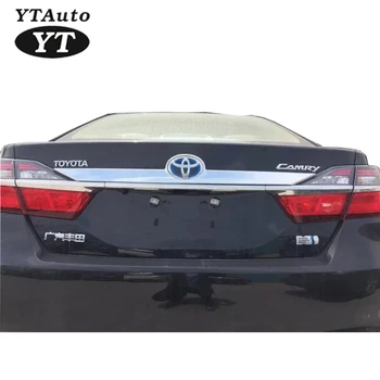 

High Quality 2015 Rear Trunk Rim Moulding Rim Rear Protector ABS Chrome For TOYOTA Camry YT-71020