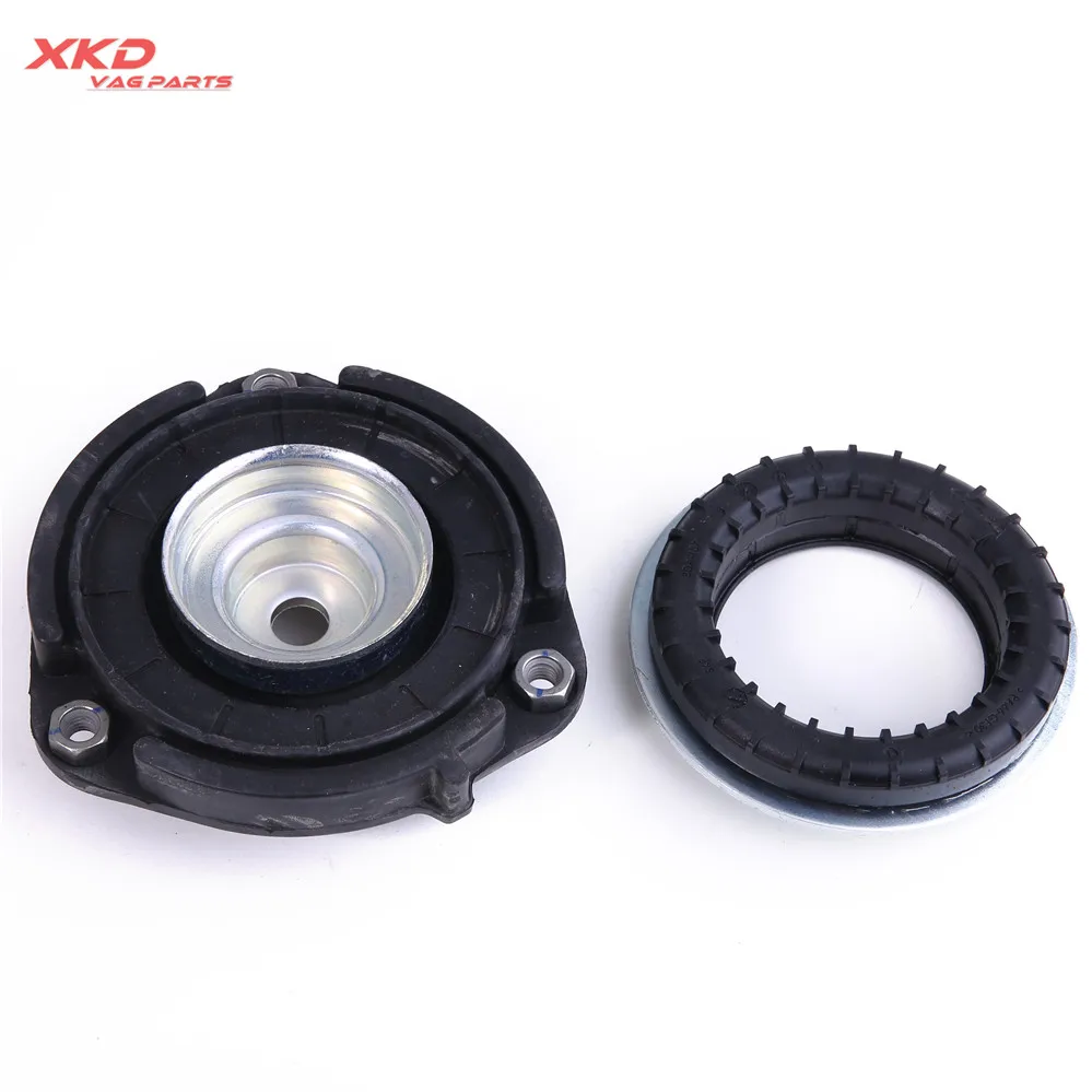 2Pcs Front Strut Mount Bearing and Strut Mount For VW Golf Jetta Passat AUDI A3 TTin Rocker