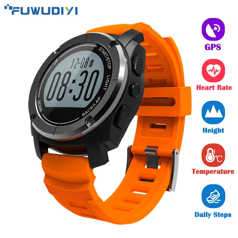 

FUWUDIYI Professional S928 GPS Smart Watch Men Outdoor Heart Rate Monitor Sport Smart Watch Band Android IOS Phone Smartwatch