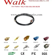 Антенный кабель обратной связи/ВЧ-кабель/кабель антенны: N Мужской прямой SMA мужской прямо с RG58 кабель