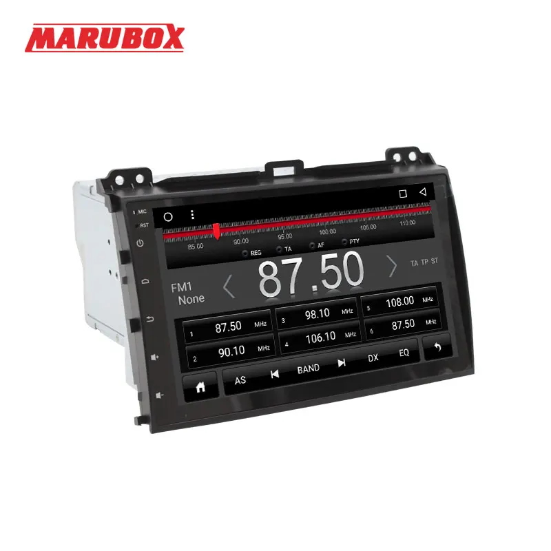 MARUBOX 9A107DT8, автомобильный мультимедийный плеер для Toyota Prado 120 Land Cruiser 120,2002-2009, 8 ядер, Android 8,1, 9 '', gps, wifi